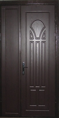 Металлические двери шпон и мдф