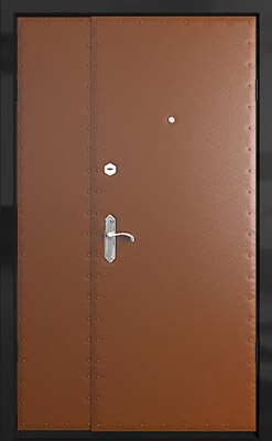 Металлические двери эконом класса Винилискожа